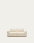Alea ecru chenille 3-seater